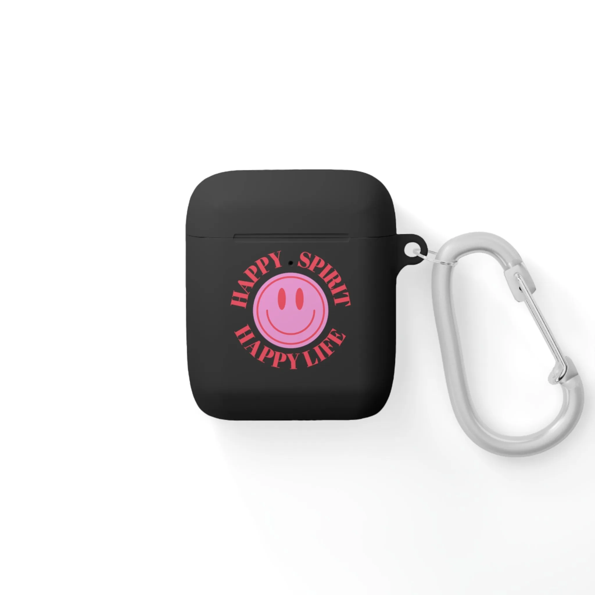 Happy Spirit Happy Life AirPods and AirPods Pro Case Cover, AirPods and AirPods Pro Case Cover, VSCO girl, Smiley Happy Life Protector Case