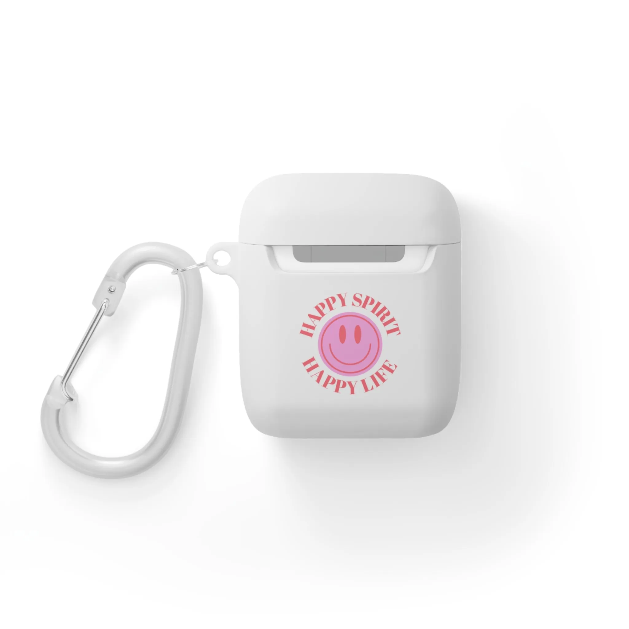 Happy Spirit Happy Life AirPods and AirPods Pro Case Cover, AirPods and AirPods Pro Case Cover, VSCO girl, Smiley Happy Life Protector Case