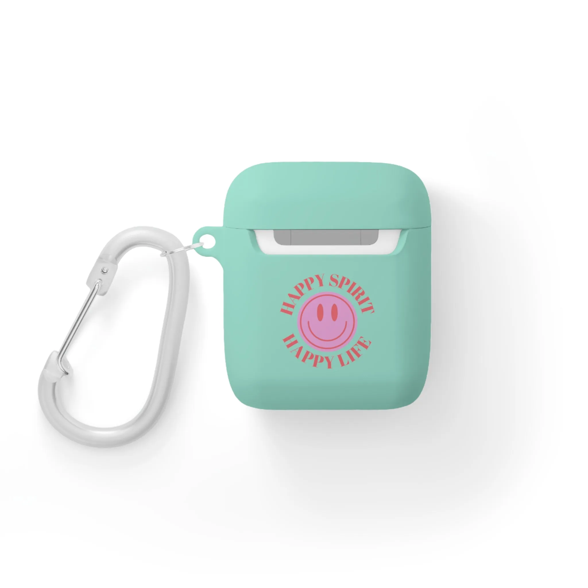 Happy Spirit Happy Life AirPods and AirPods Pro Case Cover, AirPods and AirPods Pro Case Cover, VSCO girl, Smiley Happy Life Protector Case