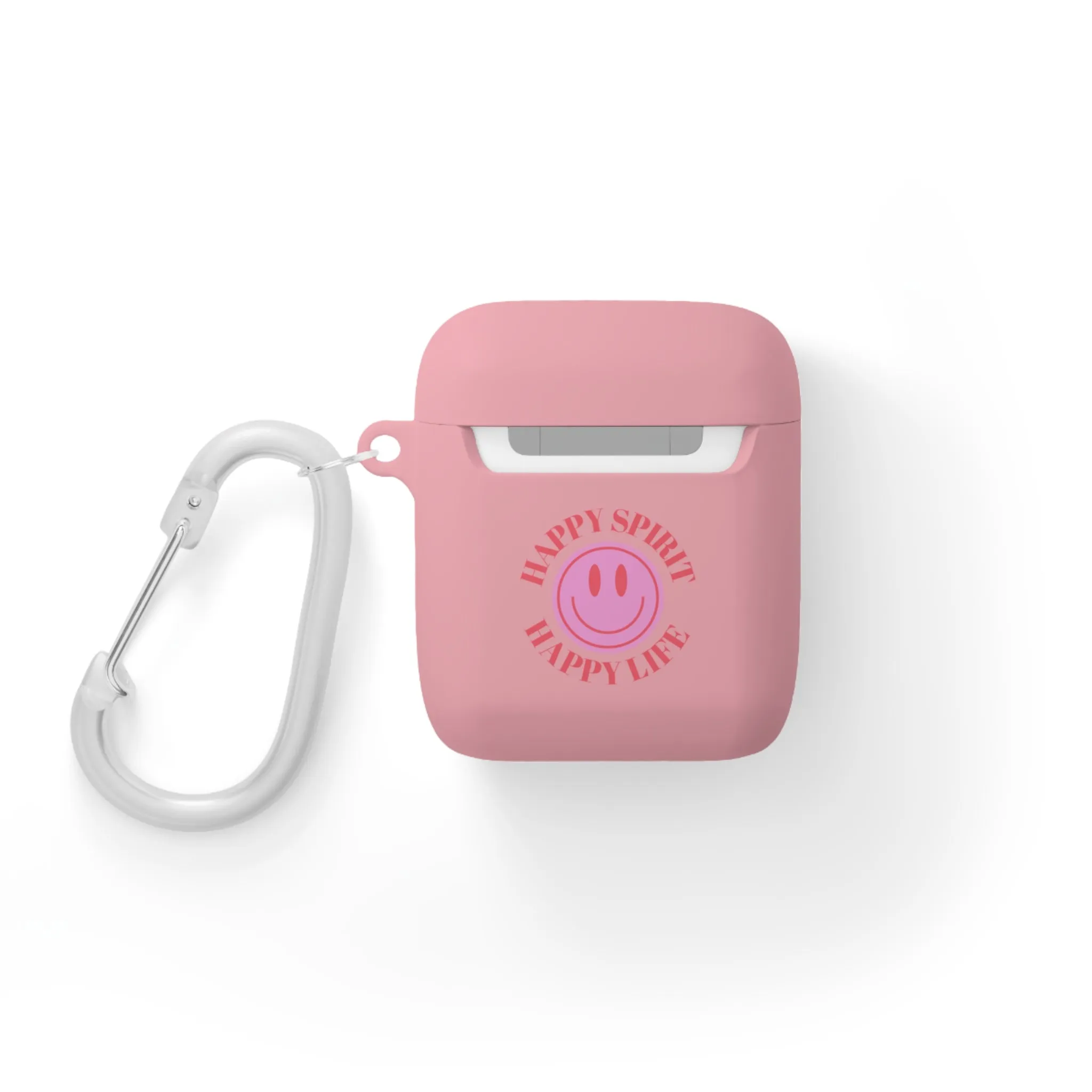 Happy Spirit Happy Life AirPods and AirPods Pro Case Cover, AirPods and AirPods Pro Case Cover, VSCO girl, Smiley Happy Life Protector Case