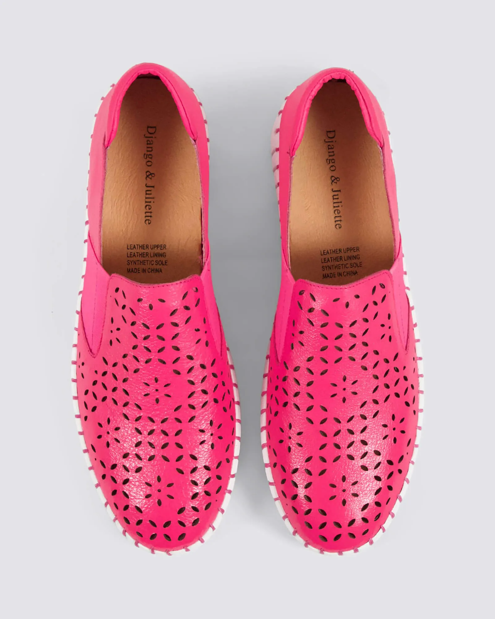 HAREL SNEAKERS HOT PINK LEATHER