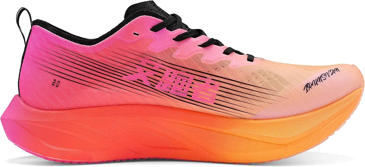 Heat 2.0 Carbon Plate Marathon Running Shoes for Men Anti-Slip Ultra-Light Rebound Athletic Man Sport Shoes Sneakers