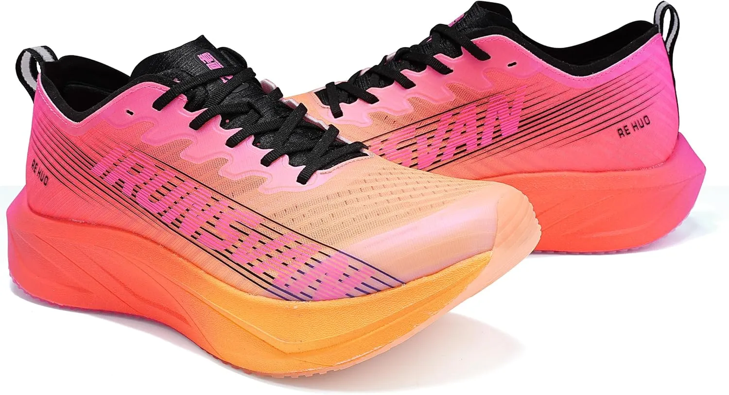 Heat 2.0 Carbon Plate Marathon Running Shoes for Men Anti-Slip Ultra-Light Rebound Athletic Man Sport Shoes Sneakers