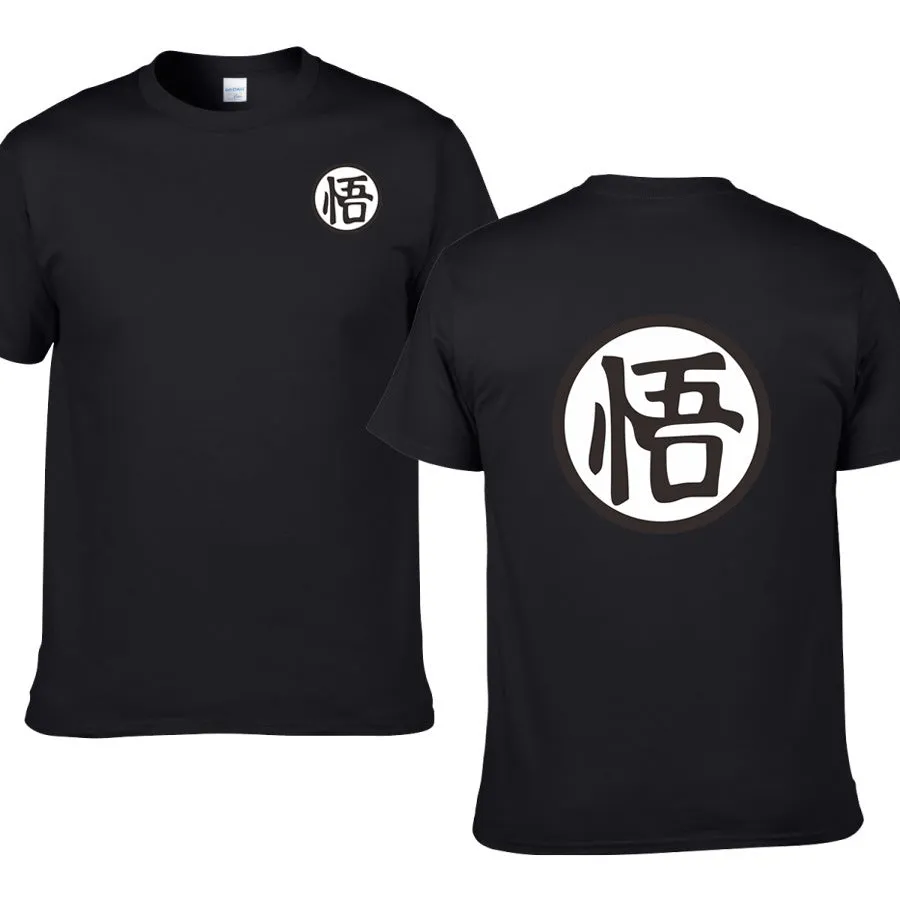 High-Quality Casual Men's Anime T-Shirt – Cotton Short Sleeve Round Neck Tee for Youth