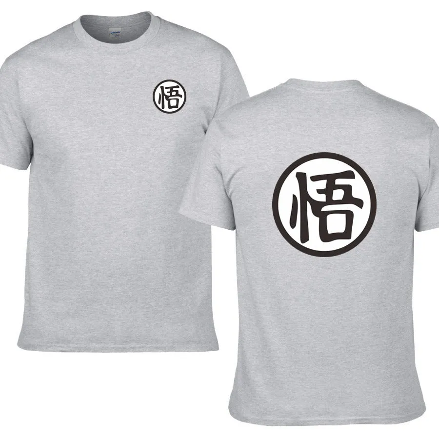 High-Quality Casual Men's Anime T-Shirt – Cotton Short Sleeve Round Neck Tee for Youth