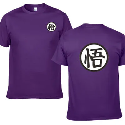 High-Quality Casual Men's Anime T-Shirt – Cotton Short Sleeve Round Neck Tee for Youth