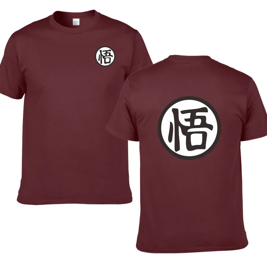 High-Quality Casual Men's Anime T-Shirt – Cotton Short Sleeve Round Neck Tee for Youth