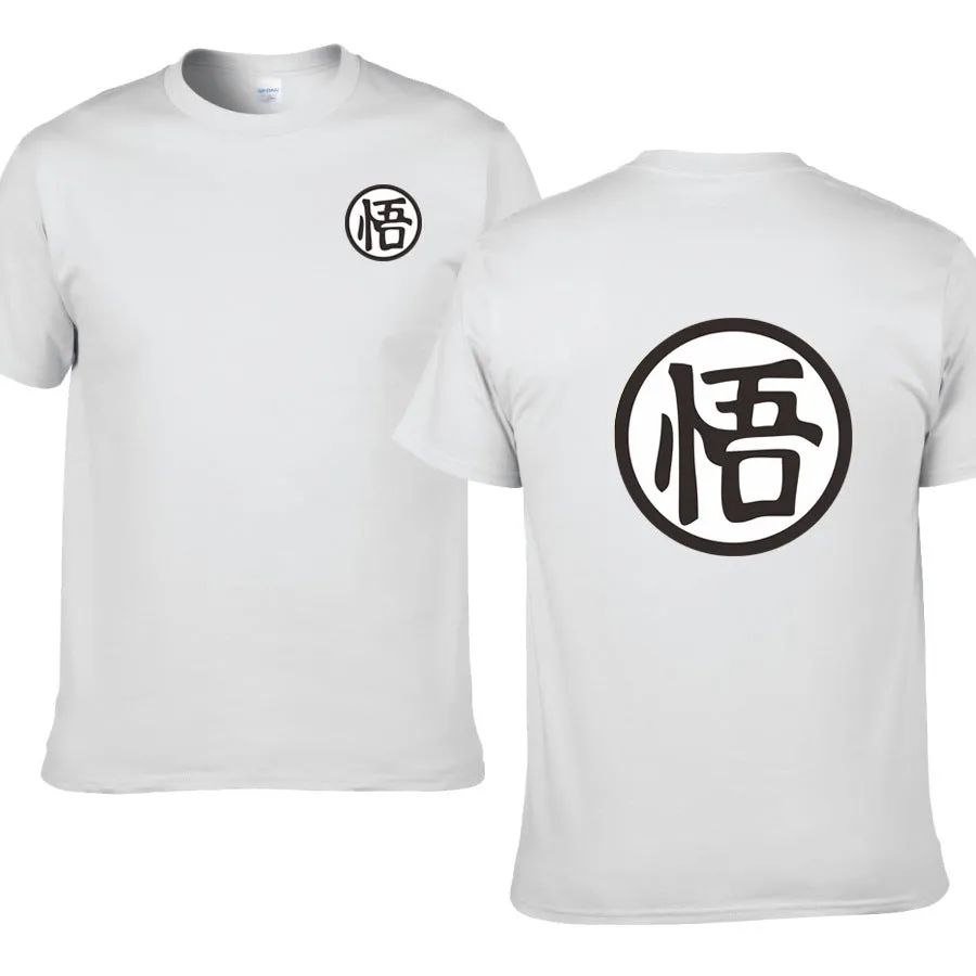 High-Quality Casual Men's Anime T-Shirt – Cotton Short Sleeve Round Neck Tee for Youth
