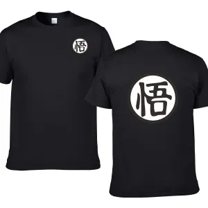 High-Quality Casual Men's Anime T-Shirt – Cotton Short Sleeve Round Neck Tee for Youth