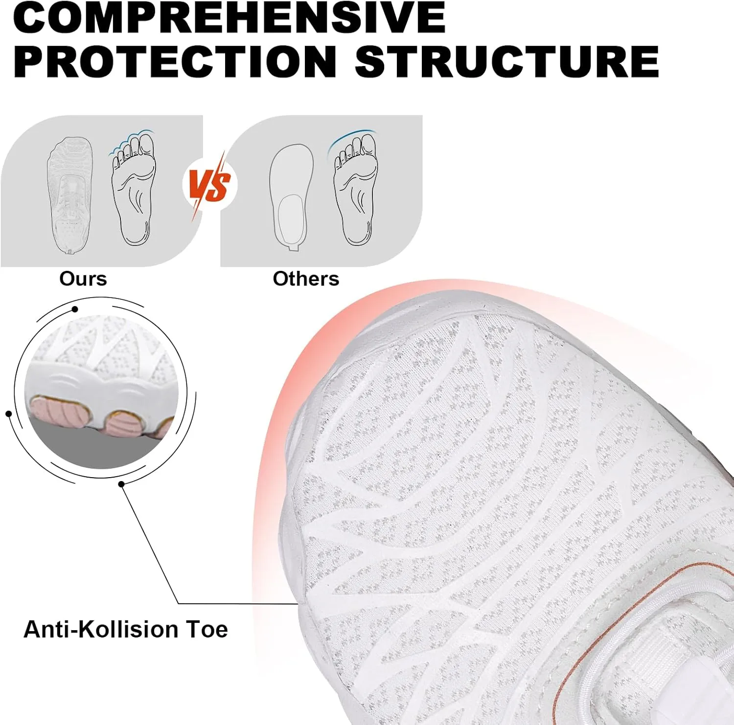 Hike Barefoot Shoes Womens Mens Water Shoes, Hiking Footwear Healthy Barefoot Shoes Women Men, Wide Toe Box Non-Slip Outdoor Sports Zero Drop Shoes