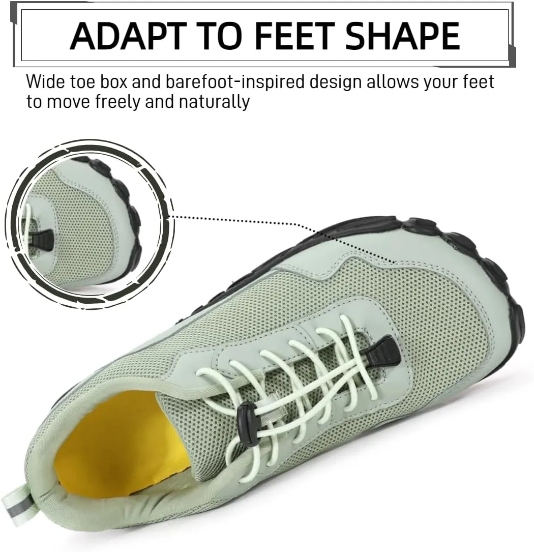 Hike Summit Barefoot Shoes Non-Slip Wide Toe Box Grounded Footwear Breathable Gym Swim Outdoor Walking Hiking Shoes