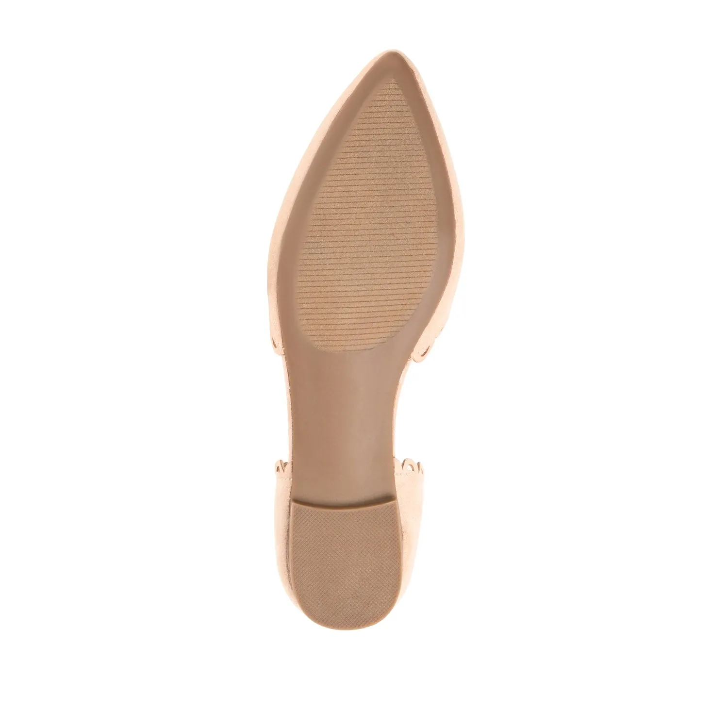 JEZLIN D'ORSAY FLATS IN FAUX SUEDE
