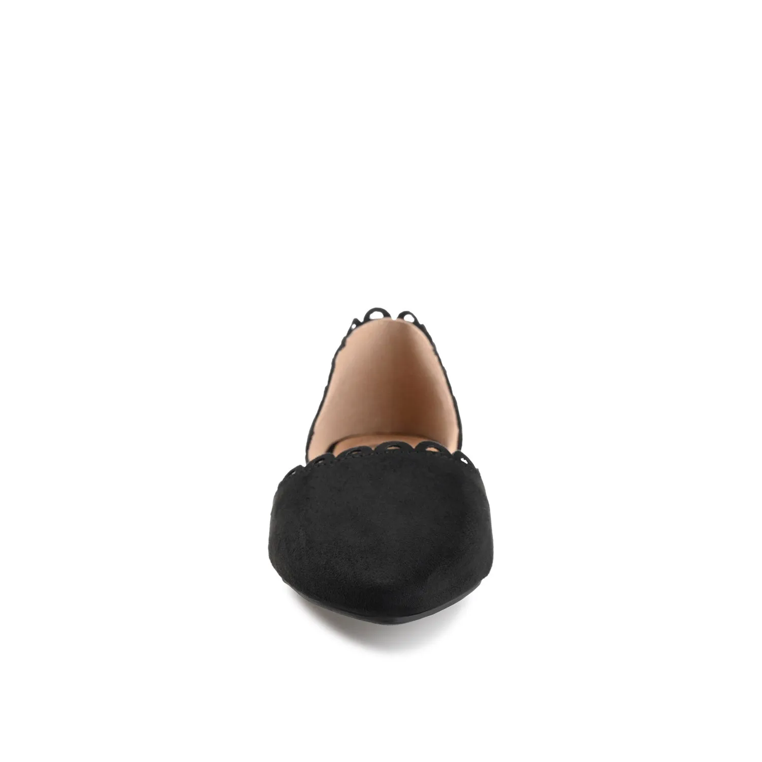 JEZLIN D'ORSAY FLATS IN FAUX SUEDE