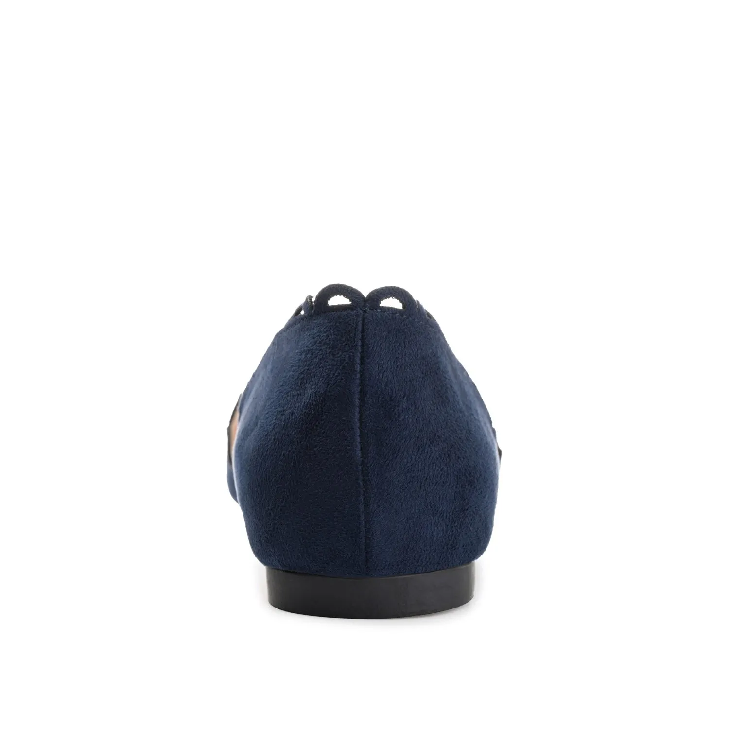 JEZLIN D'ORSAY FLATS IN FAUX SUEDE