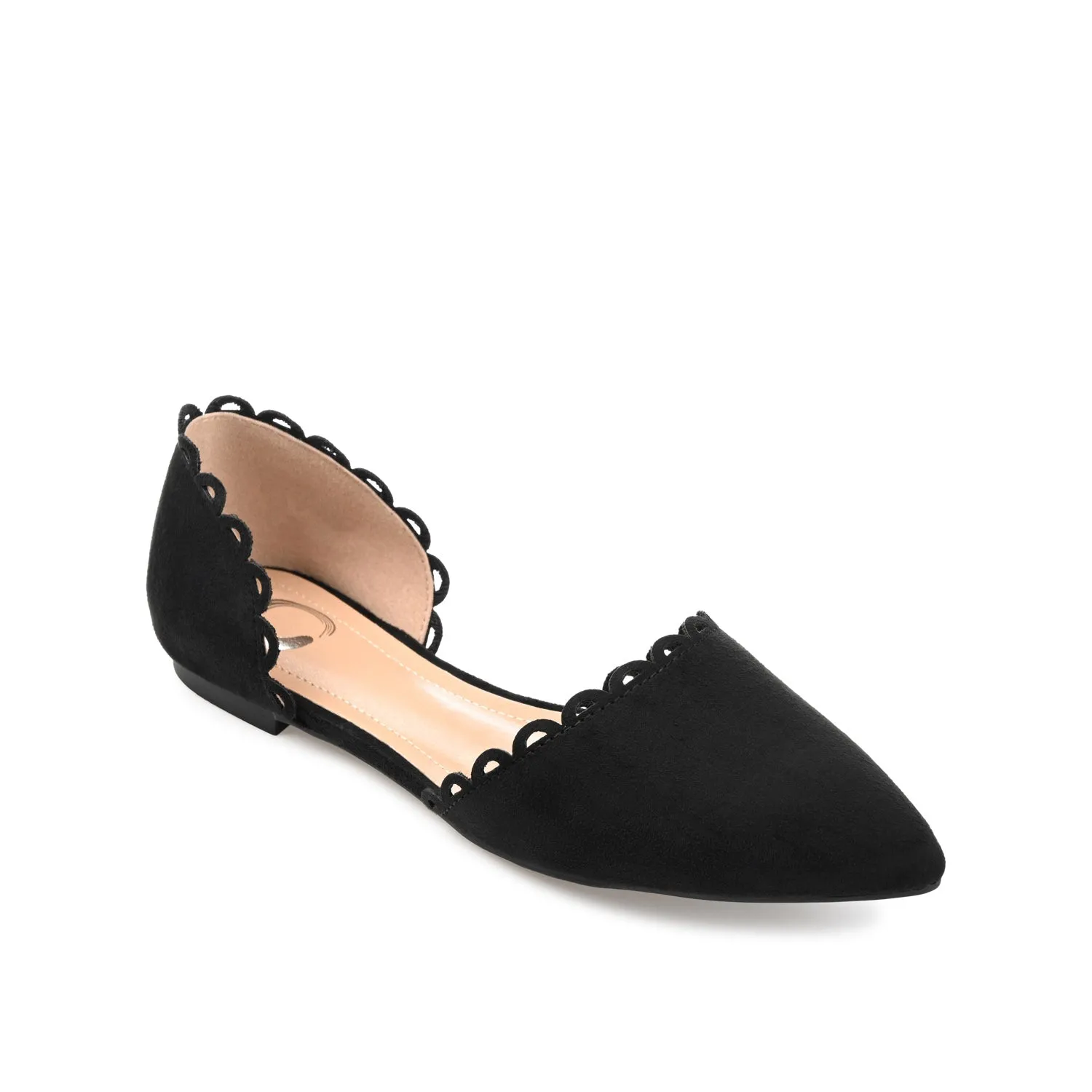 JEZLIN D'ORSAY FLATS IN FAUX SUEDE