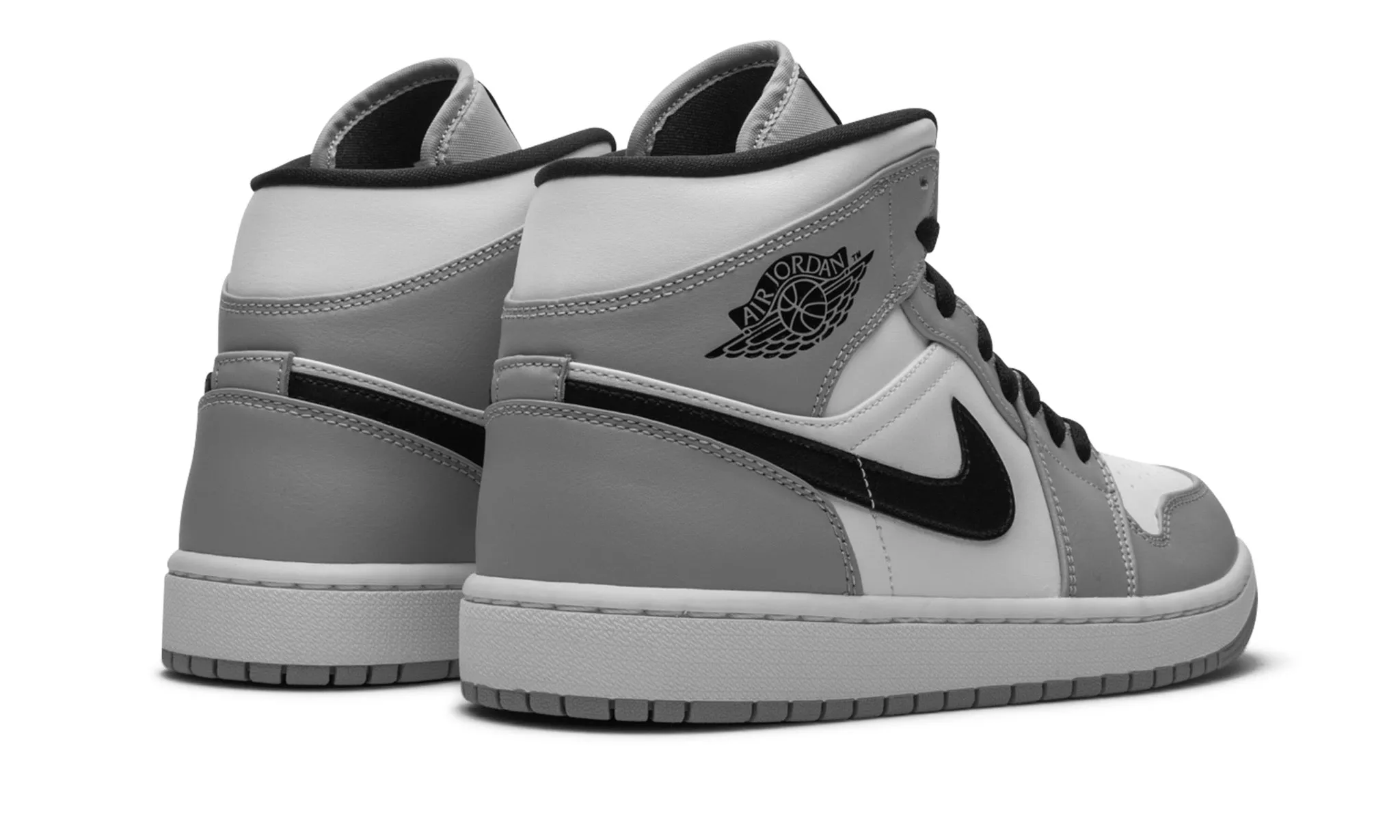 JORDAN 1 MID LIGHT SMOKE GREY