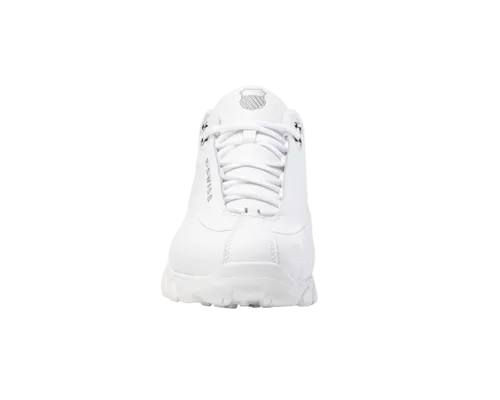 K-Swiss Men's St329 Cmf White Silver Silver Shoes