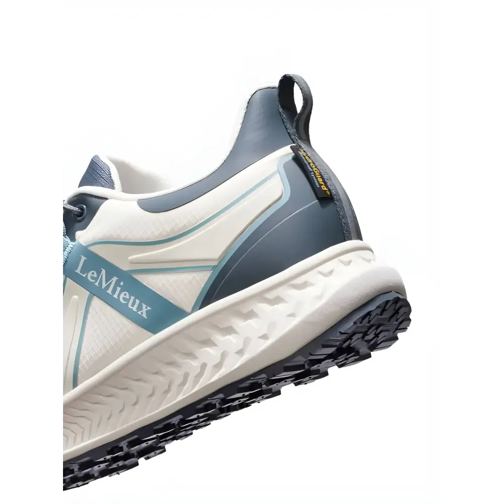 Lemieux Trax 2.0 Waterproof Trainers Petrol/Ecru