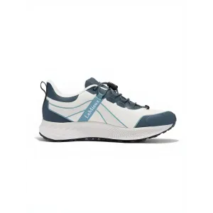 Lemieux Trax 2.0 Waterproof Trainers Petrol/Ecru