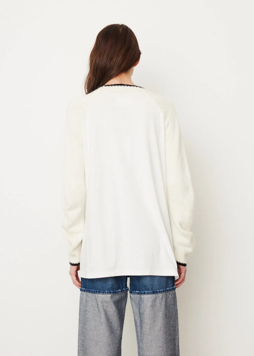 Logo Intarsia Knit