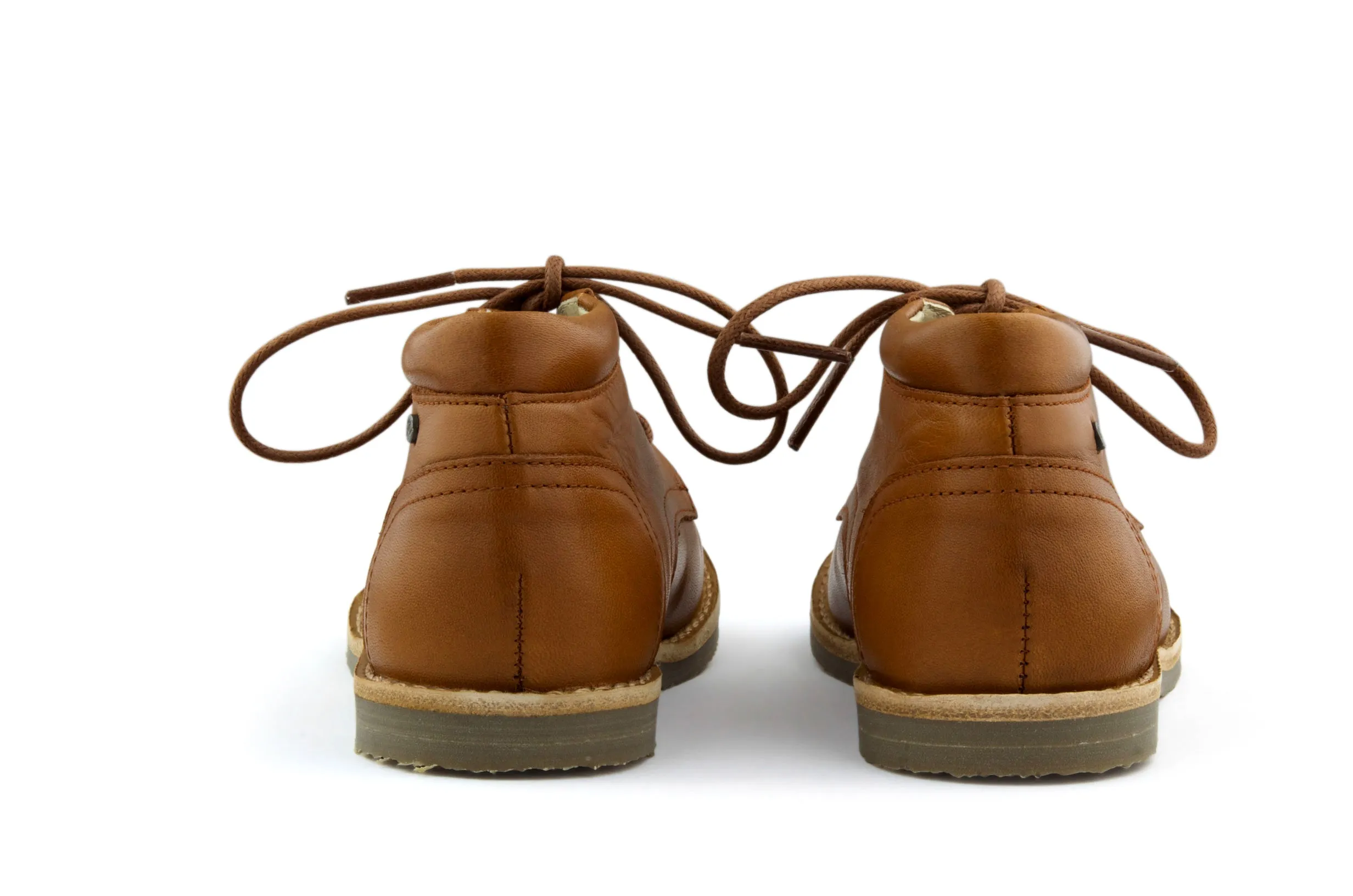 Manuela de Juan Boys Tan Desert Boot