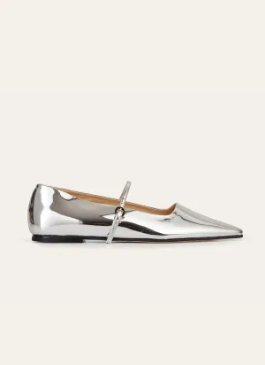 Mary Jane Silver Flat
