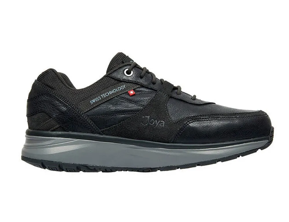 Mens Active Tony II Black Trainers