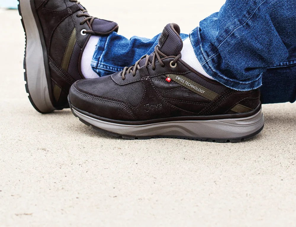 Mens Active Tony II Black Trainers