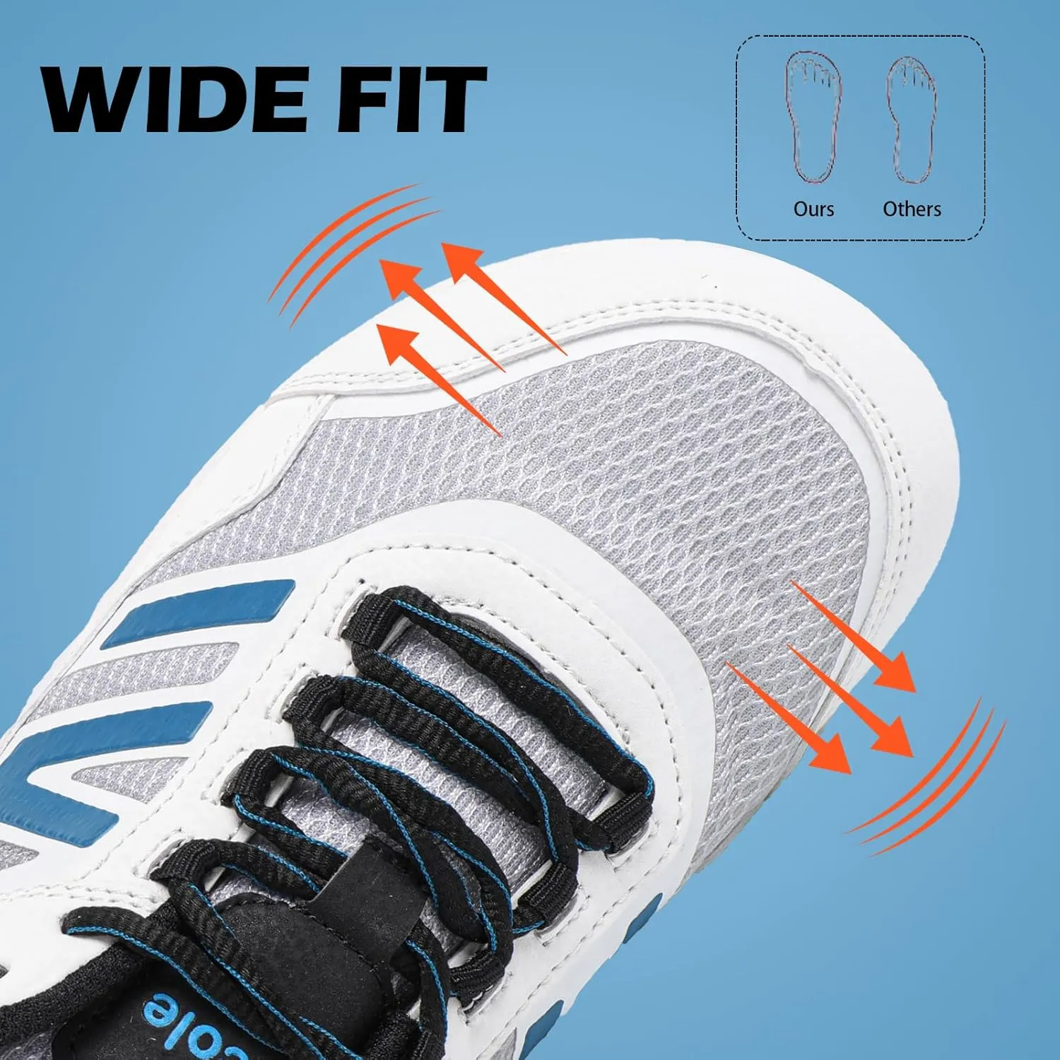 Men's Cross Training Shoe - Speed Force Minimalist Running Shoe - Lightweight Barefoot