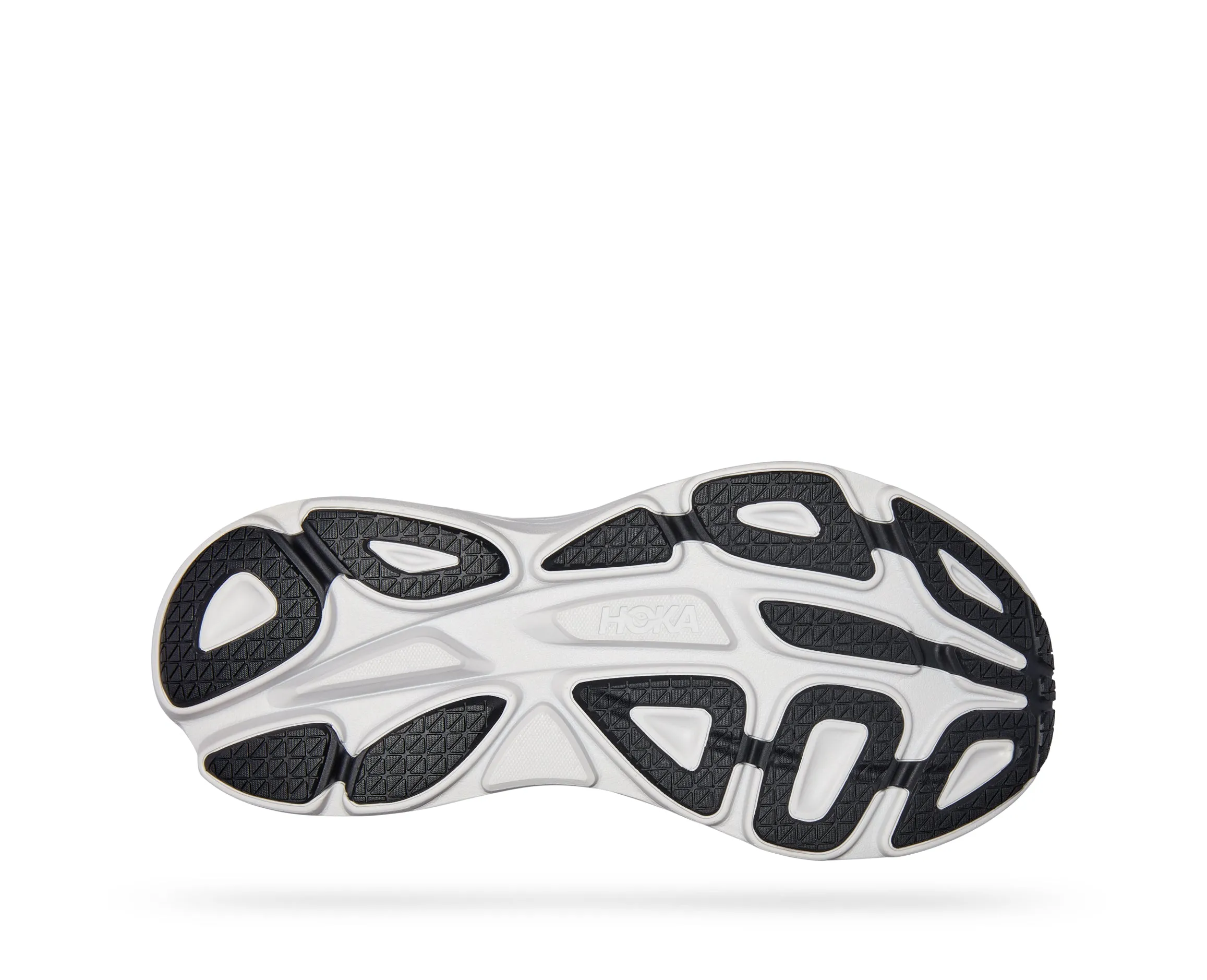 Men's Hoka Bondi 8 Color: Sharkskin / Harbor Mist (EXTRA WIDE WIDTH)