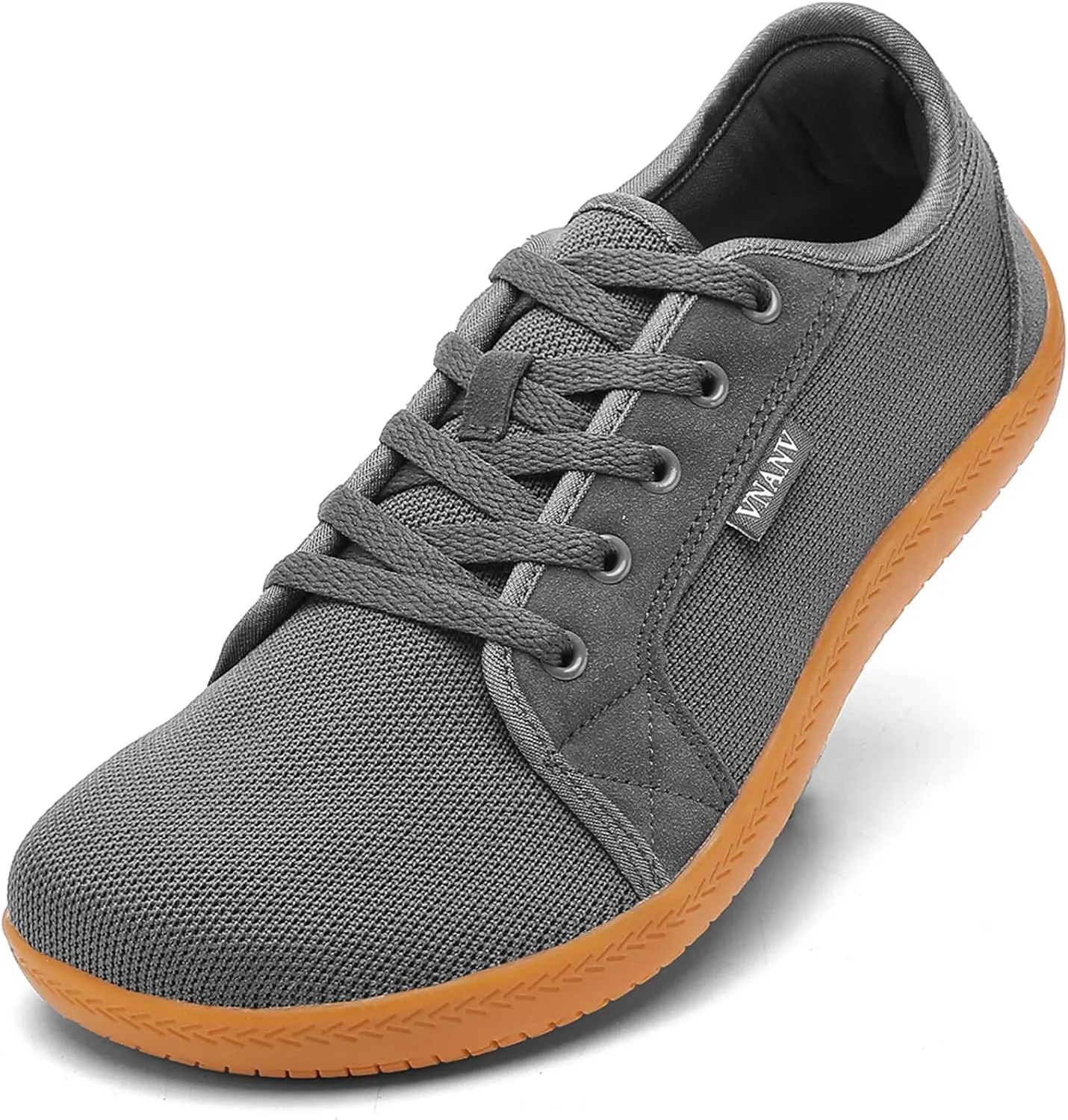 Men's Wide Slip on Barefoot Walking Shoes | Zero Drop Sole | Minimalist Footwear | Wide Toe Box (B-Blue/White,16.5)