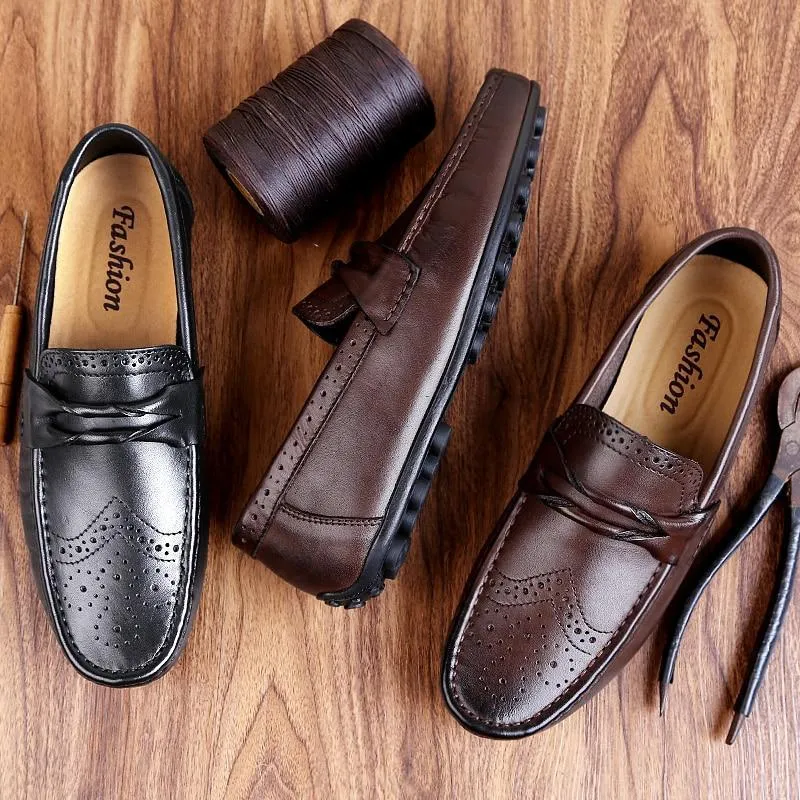 Mocassim Couro Modern
