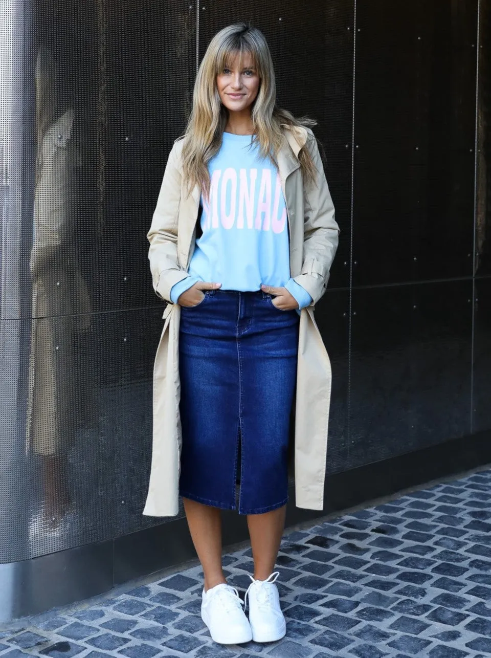 Monaco Skirt- Ink