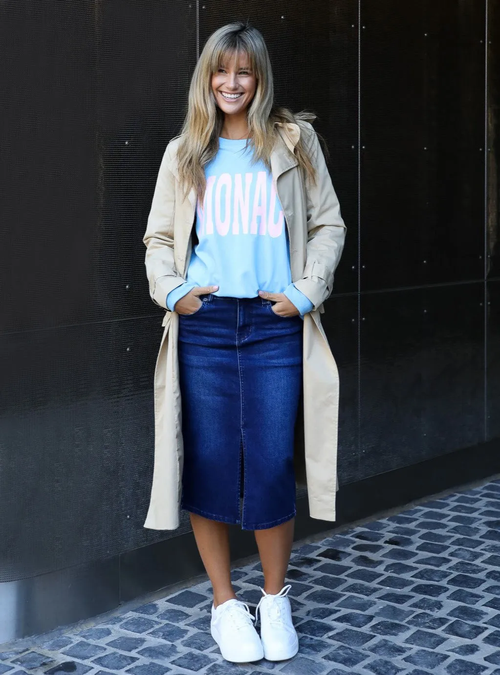 Monaco Skirt- Ink