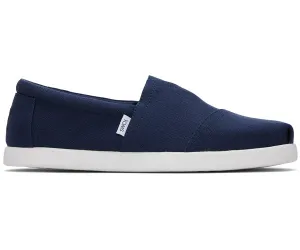 M's Alpargata Forward Recycled Cotton Canvas - Navy