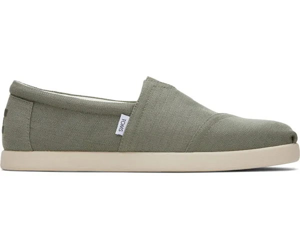 M's Alpargata Forward Refibra Tencel Textured Woven - Vetiver Grey