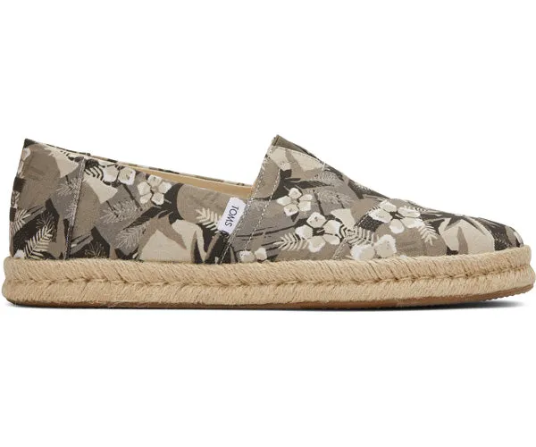 M's Alpargata Rope 2.0 Print  - Olive