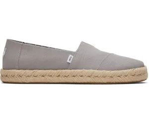M's Alpargata Rope 2.0 Recycled Cotton Slubby Woven - Drizzle Grey