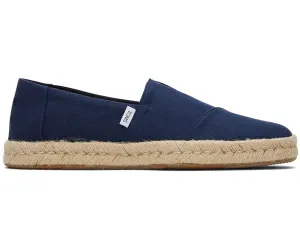 M's Alpargata Rope 2.0 Recycled Cotton Slubby Woven - Navy