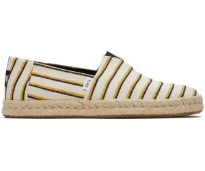 M's Alpargata Rope 2.0 University Stripe - Natural Multi