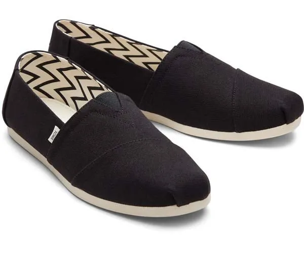 M's Classic Alpargata RecyCot  - Black