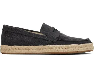 M's Stanford Rope 2.0 Recycled Cotton Washed Canvas - Black