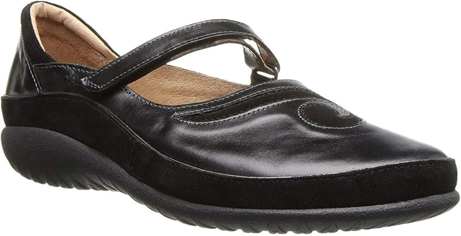 NAOT Footwear Women's Matai Maryjane with Cork Footbed and Arch Comfort and Support - Lightweight and Perfect for Travel- Removable Footbed