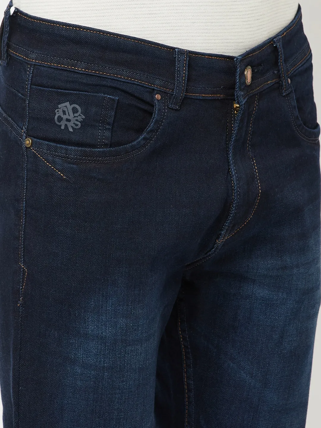 Navy Blue Light Fade Jeans