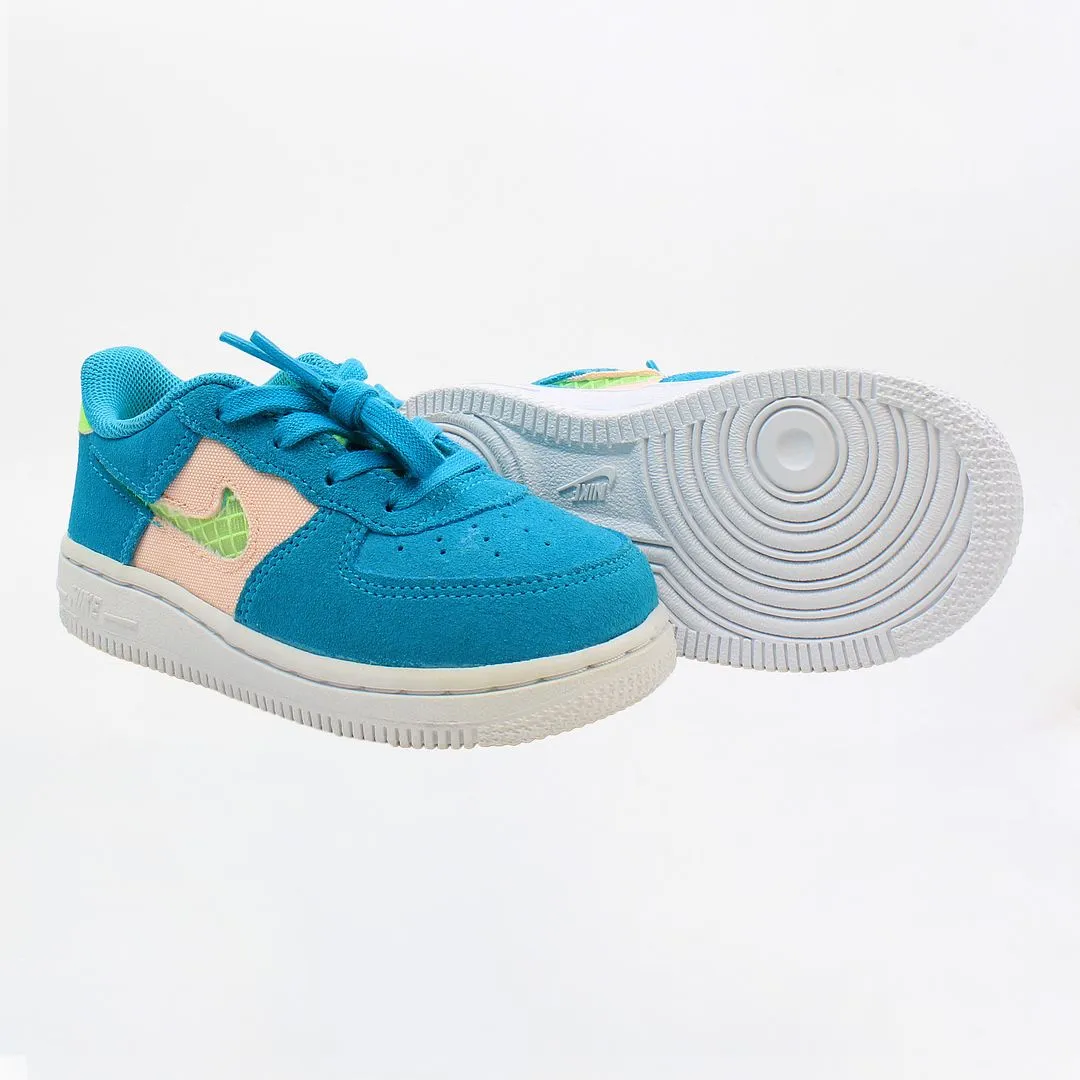Nike Force 1 LV8 (TD) Kids Blue Trainers NO BOX