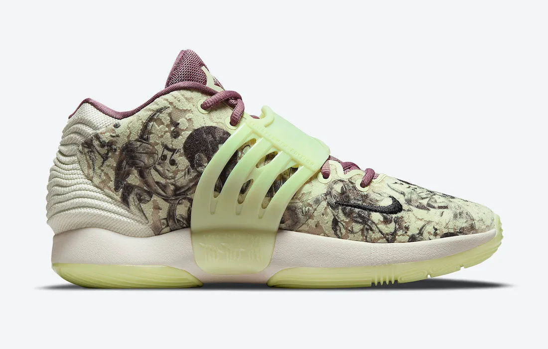 Nike KD14 Lime Ice light Mulberry CW3935-300