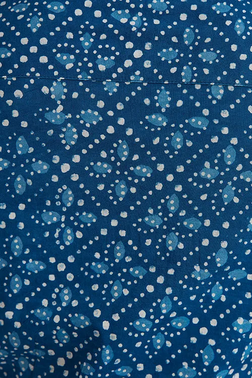 Okhai 'Aquatic' Hand Block Printed Pure Cotton Boiler Suit