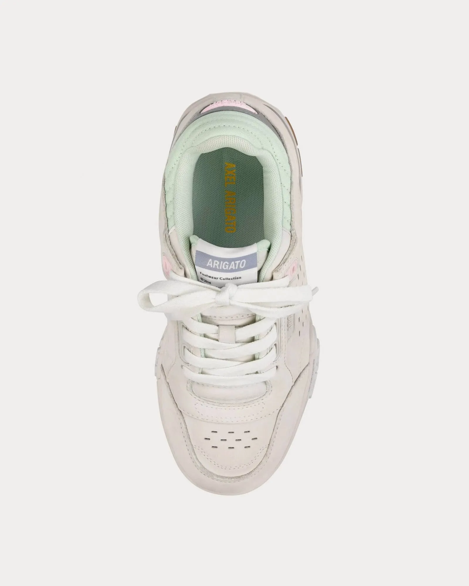 Onyx White / Light Pink Low Top Sneakers