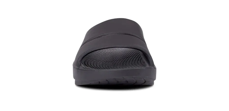 Oofos Ooahh Black Sandal