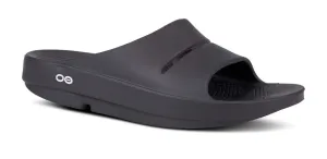 Oofos Ooahh Black Sandal